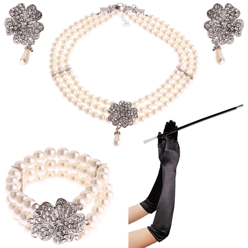 Breakfast at Tiffanys Costume Accessories 4 Pcs