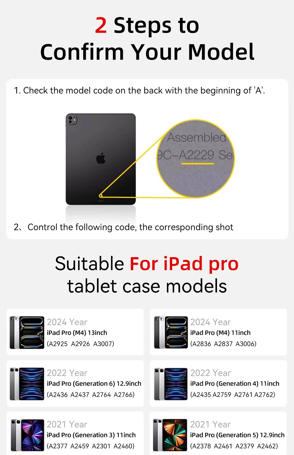 For iPad Keyboard Case For iPad 2025 iPad Air 11in 13in M2 M3 Pro 11in 13in M4 Pro 11 12.9 10.2 9/8/7th 10/11th 9.7 Air 3 2 Case