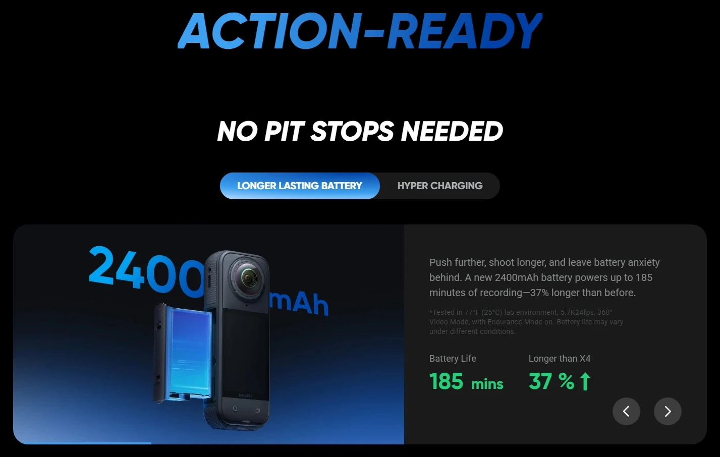 Insta360 X5 Action Camera 2025 New 8K 30fps Replaceable Lenses AI Chip Superior Low Light Mins Run Life Insta X5