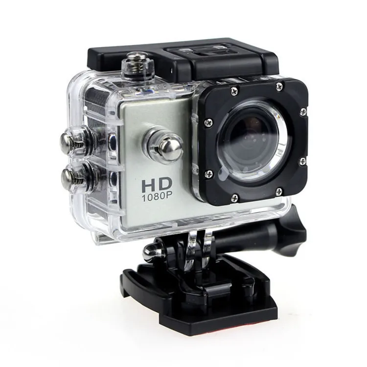 Action Camera 3MP 900mAh Underwater Waterproof Case Outdoor Sports Helmet Video Recording Cameras With 2.0 HD Screen