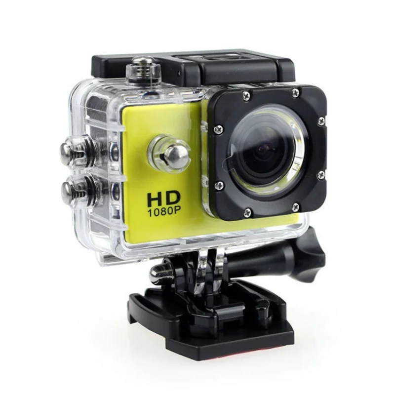Action Camera 3MP 900mAh Underwater Waterproof Case Outdoor Sports Helmet Video Recording Cameras With 2.0 HD Screen