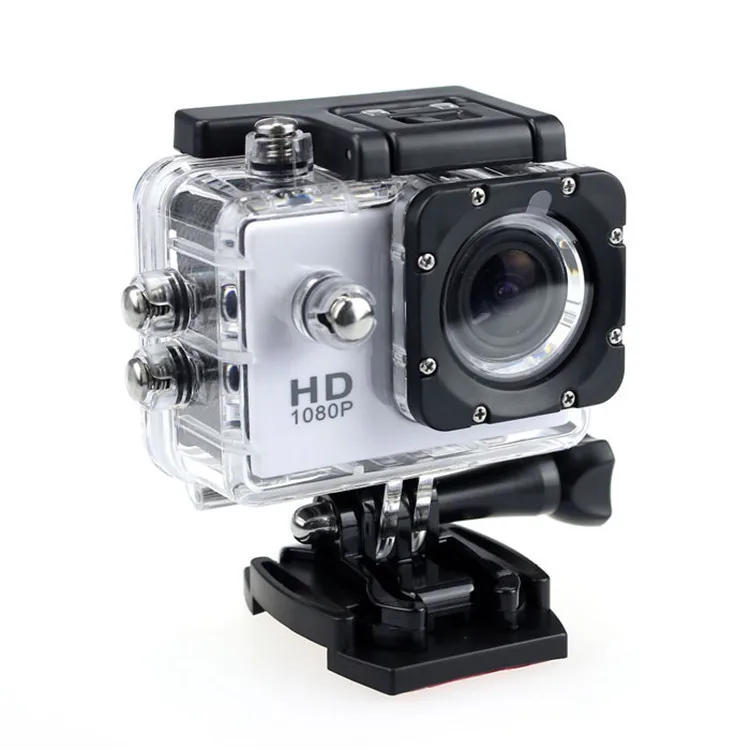 Action Camera 3MP 900mAh Underwater Waterproof Case Outdoor Sports Helmet Video Recording Cameras With 2.0 HD Screen