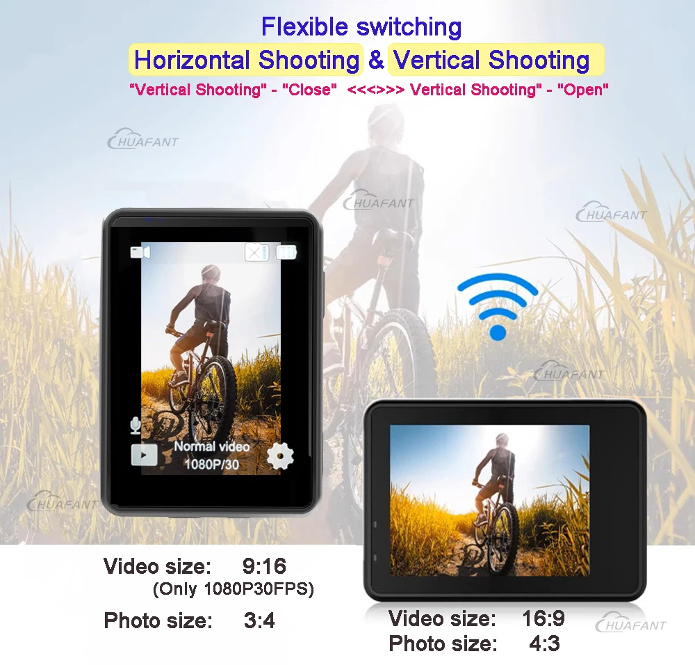 5K 4K60FPS Action Camera Dual IPS Touch LCD DVR EIS 170° 30M Waterproof 5X Zoom Sport Camera With Wireless Mic&Remote Control 5K 4K60FPS Action Camera Dual IPS Touch LCD DVR EIS 170° 30M Waterproof 5X Zoom Sport Camera With Wireless Mic&Remote Control