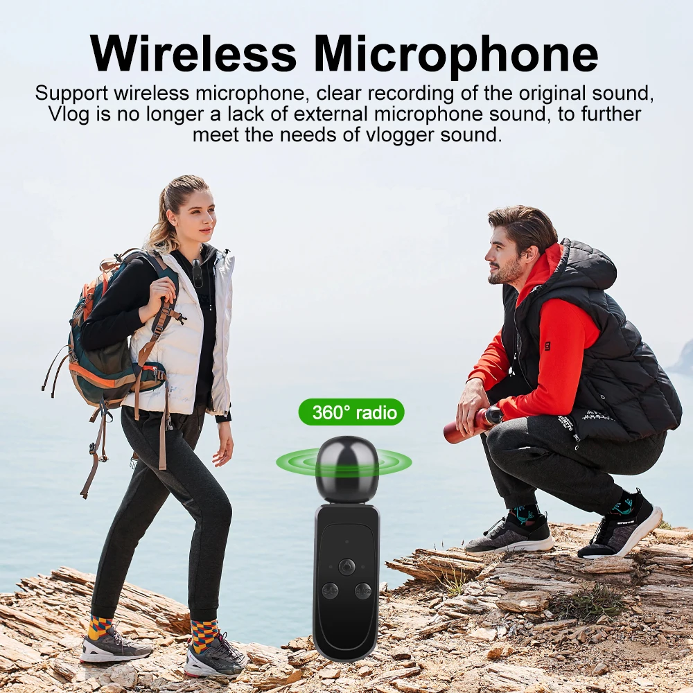 Ourlife 5K30FPS Action Camera 2.0'' Touch LCD 170° DVR 30M Waterproof Remote Control 5X Zoom Helmet WiFi 4K60FPS Sport Camera Ourlife 5K30FPS Action Camera 2.0'' Touch LCD 170° DVR 30M Waterproof Remote Control 5X Zoom Helmet WiFi 4K60FPS Sport Camera