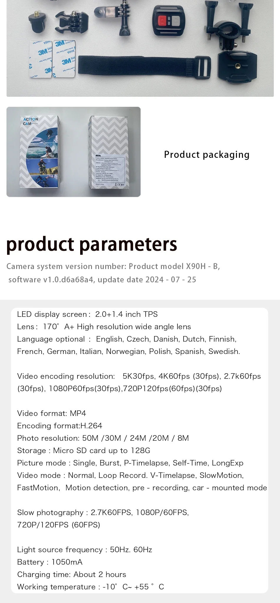 CERASTES Action Camera 5K 4K 60FPS WiFi Anti-shake Dual Screen 170° Wide Angle 30m Waterproof Sport Camera with Remote Control CERASTES Action Camera 5K 4K 60FPS WiFi Anti-shake Dual Screen 170° Wide Angle 30m Waterproof Sport Camera with Remote Control