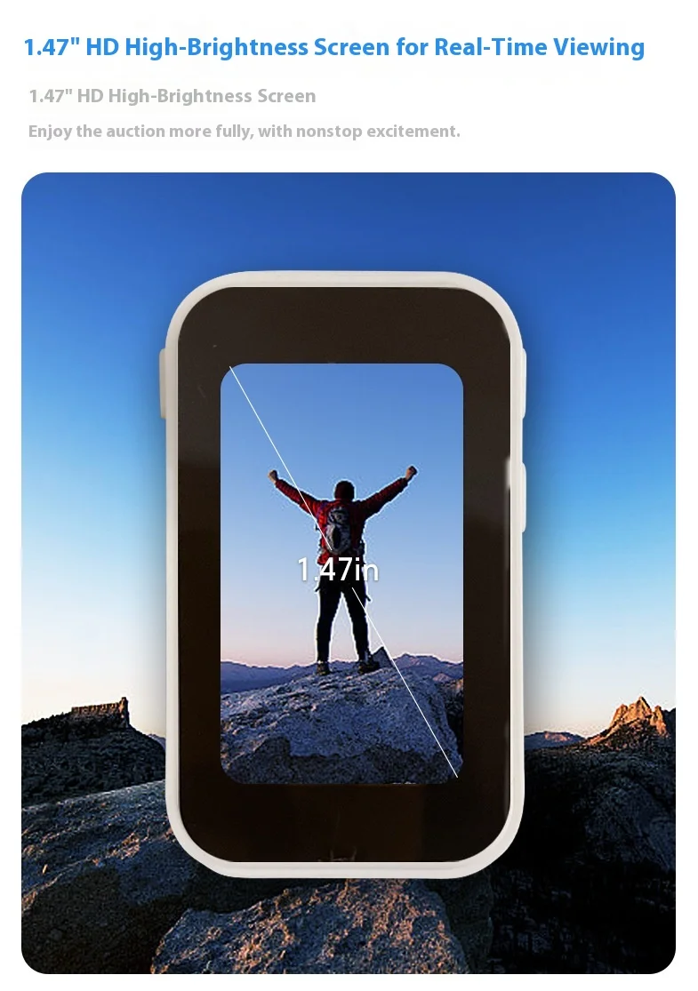 New 1080P Sport Camera FHD With Long Battery Life Video Thumb Camera Sport Action Camerahelmet Motorcycles Cam