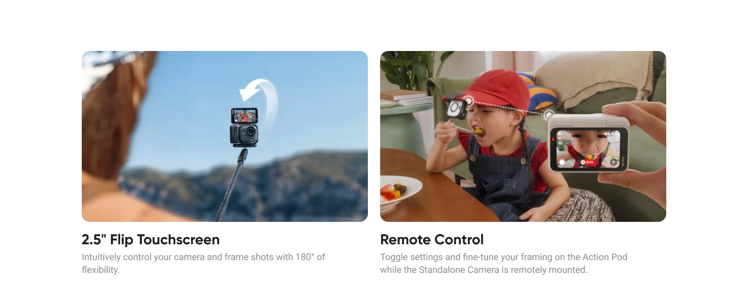 Insta360 GO Ultra - Hands-Free 4K Mini Cam Lightweight & Mobile Top in Low Light Stabilization 200 Min Battery 10m Waterproof New Original Insta360 GO Ultra - Hands-Free 4K Mini Cam Lightweight & Mobile Top in Low Light Stabilization 200 Min Battery 10m Waterproof New Original