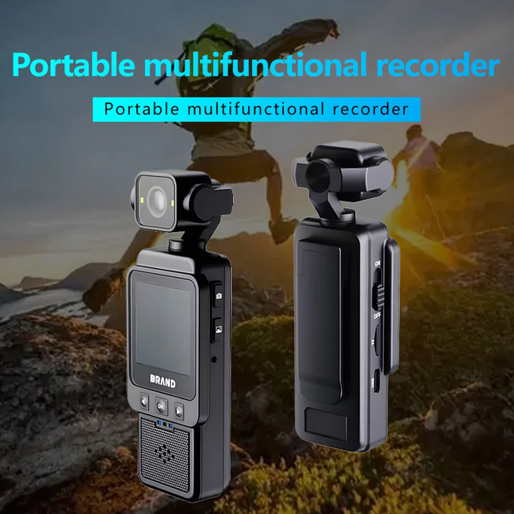 1080P WiFi Travel Bicycle Driver Recorder Mini Sports Cam Body Camera for Motorcycle and Vlogging