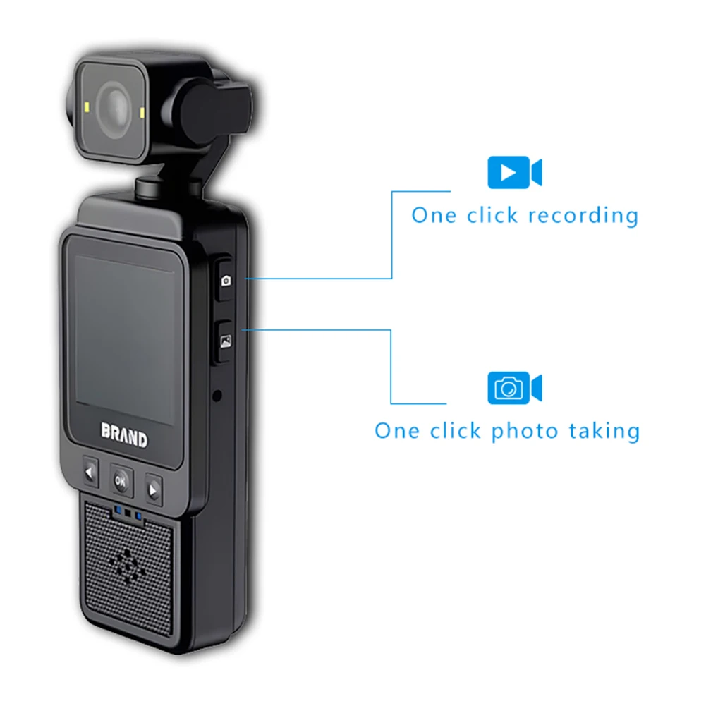 1080P WiFi Travel Bicycle Driver Recorder Mini Sports Cam Body Camera for Motorcycle and Vlogging