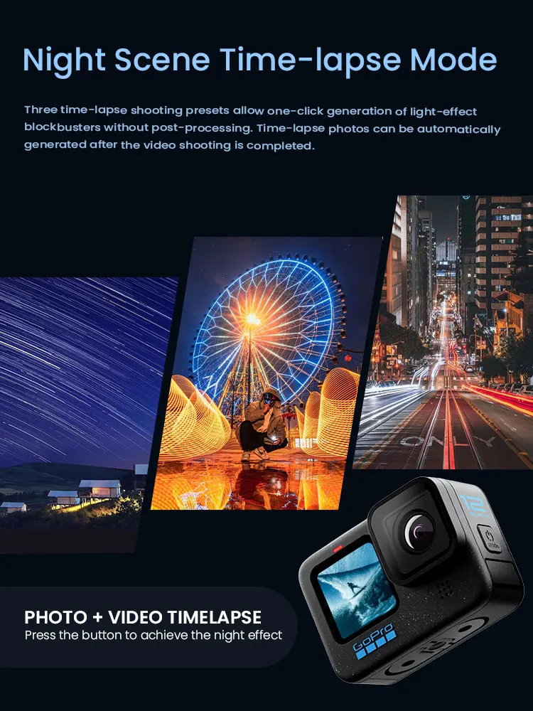 GoPro HERO12 Black Action Camera HyperSmooth 5.3K 60fps Video 27MP Go Pro12 5.3K Sport Camera GoPro HERO12 Black Action Camera HyperSmooth 5.3K 60fps Video 27MP Go Pro12 5.3K Sport Camera