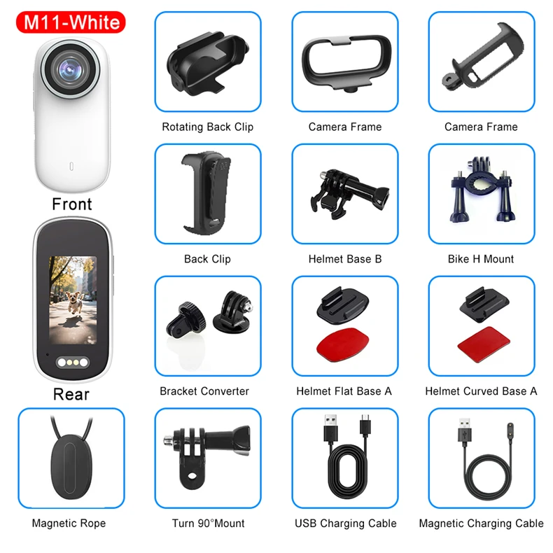 WiFi 4K Mini Thumb Camera Bodycam Action Bike Cam Motorcycle Sport Cam Body Action Sports DV Camcorder 30M Waterproof Optional WiFi 4K Mini Thumb Camera Bodycam Action Bike Cam Motorcycle Sport Cam Body Action Sports DV Camcorder 30M Waterproof Optional