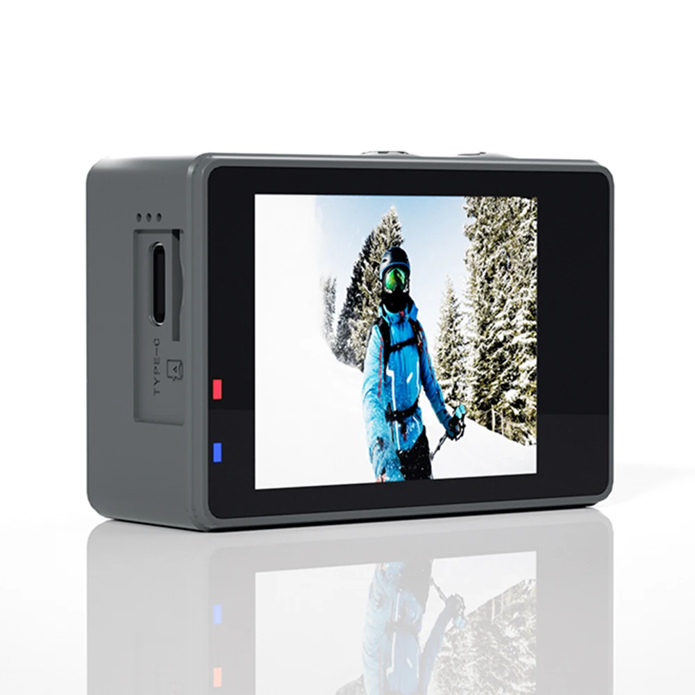 5K 4K 60FPS Action Camera Anti-shake WIFI Sports DV Cam Dual Screen Outdoor Cycling Camera 170° Wide Angle with Remote Control