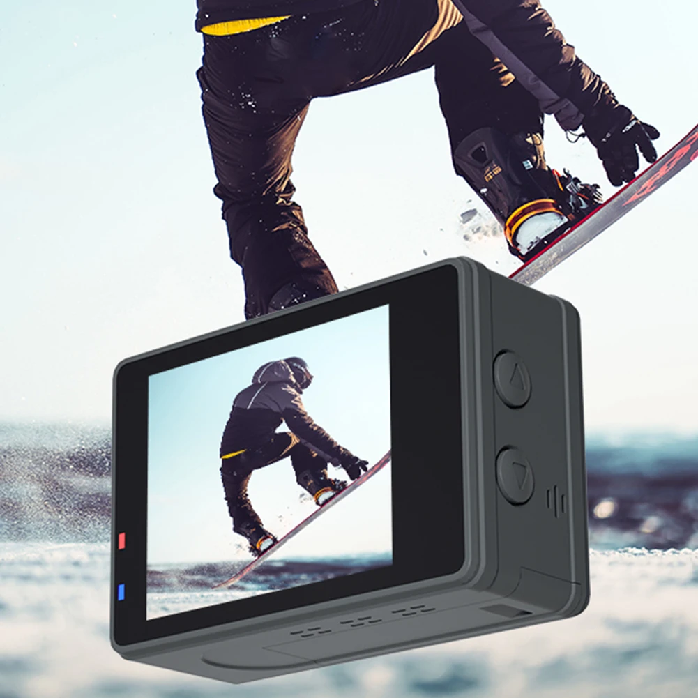 5K 4K 60FPS Action Camera Anti-shake WIFI Sports DV Cam Dual Screen Outdoor Cycling Camera 170° Wide Angle with Remote Control