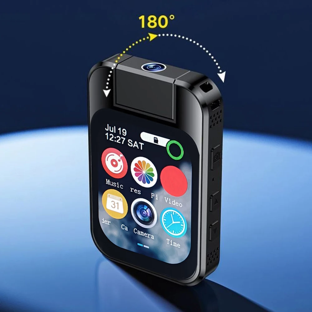 5K Sport Camera Rotating Lens Pocket Action Camera 48MP Vlog Action Camera for Photography Beginners