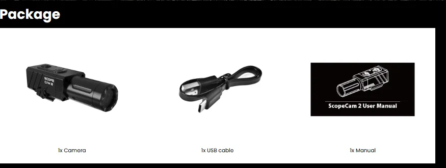 RunCam Scope Cam 2 HD Wireless Action Camera with 1000TVL Resolution Black Color for Outdoor Activities RunCam Scope Cam 2 HD Wireless Action Camera with 1000TVL Resolution Black Color for Outdoor Activities