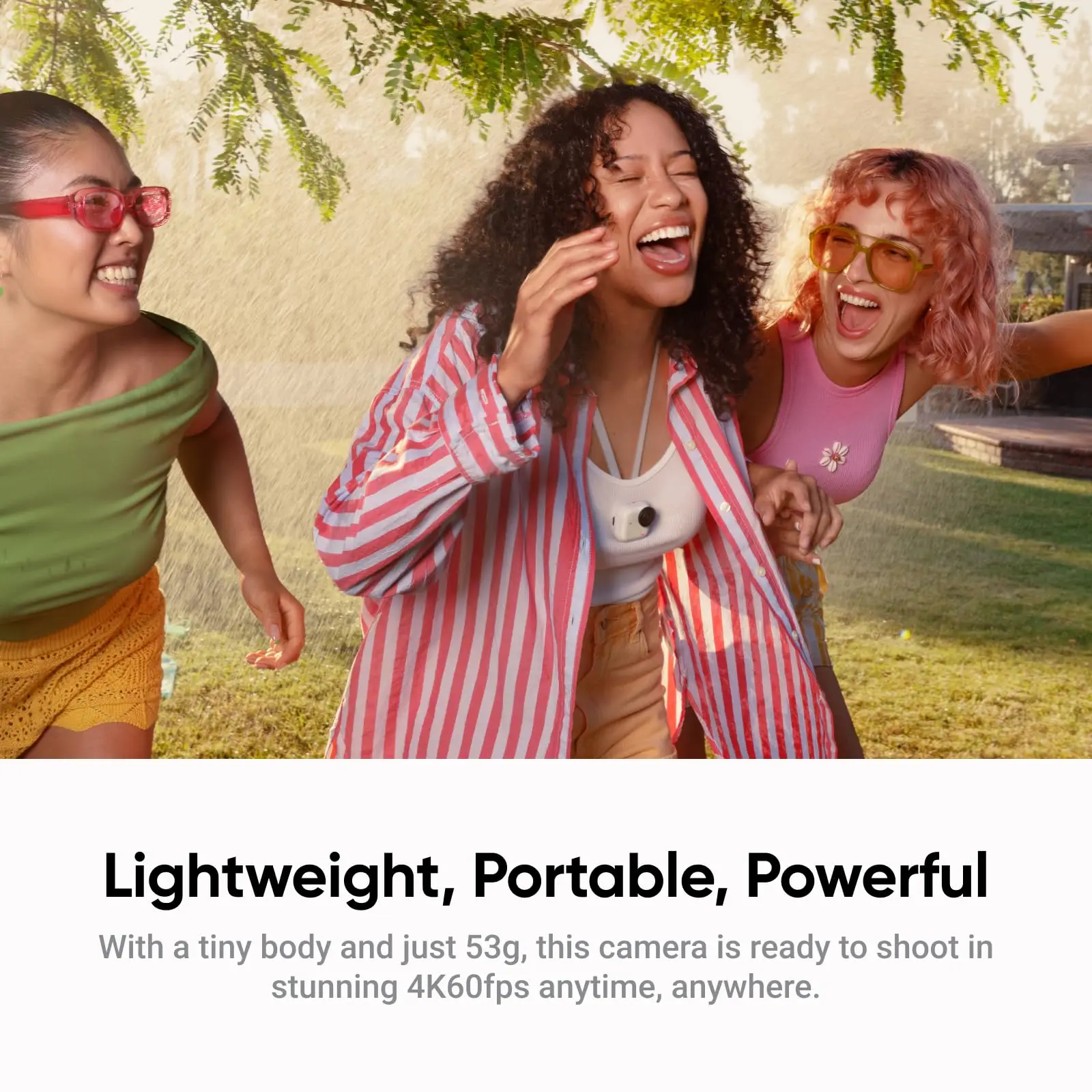 Insta360 GO Ultra Action Camera 4K 60fps snow POV Hands-free Ultra-HD Magnetic flow state stabilisation Insta GO Ultra