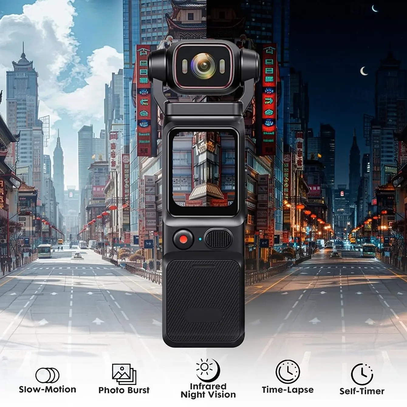 4K Pocket Action Camera Touch Screen Stabilization Sport BodyCam Portable Small Video Recorder Digital Vlog Camera for YouTube 4K Pocket Action Camera Touch Screen Stabilization Sport BodyCam Portable Small Video Recorder Digital Vlog Camera for YouTube