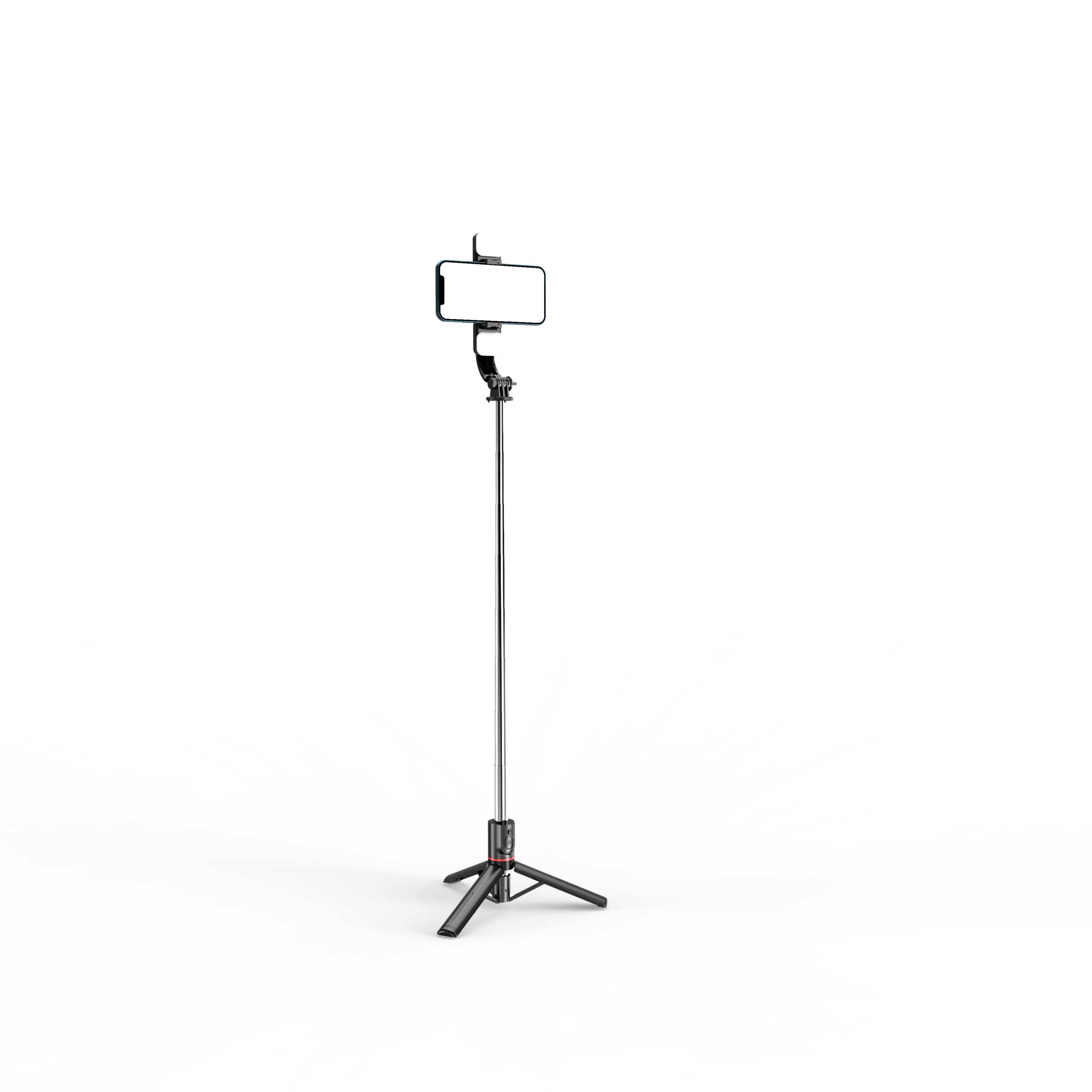 L13d Foldable Wireless Bluetooth Fill Light Tripod Selfie Stick 1160mm Tripe Stabilizer for Android IOS Cellphone