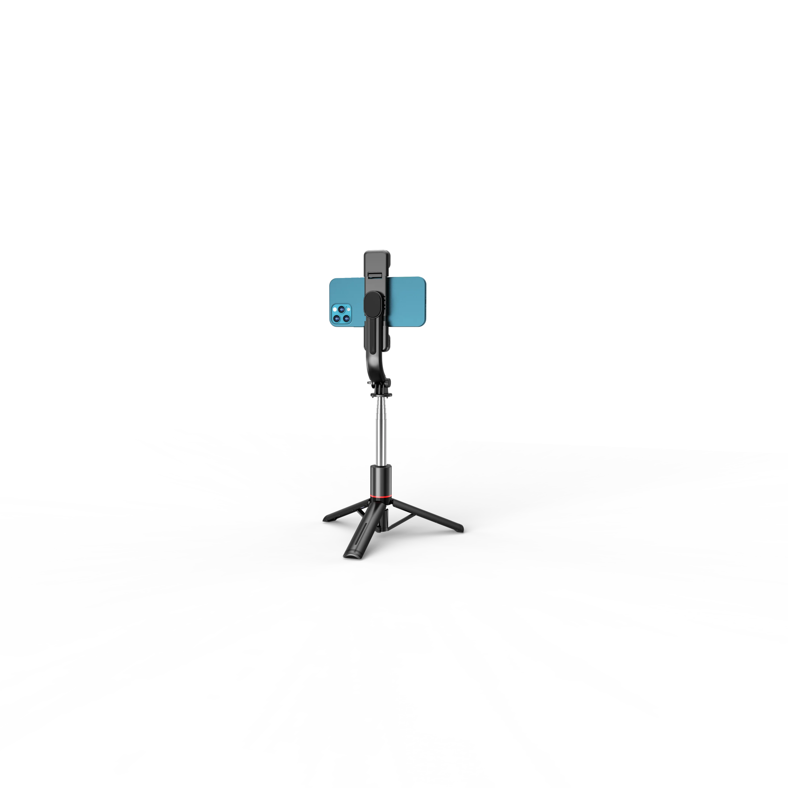 L13d Foldable Wireless Bluetooth Fill Light Tripod Selfie Stick 1160mm Tripe Stabilizer for Android IOS Cellphone