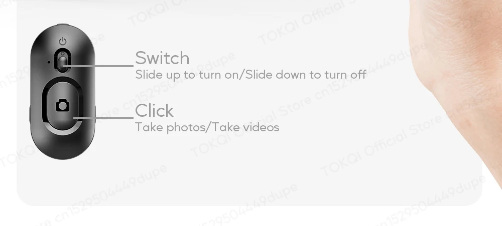 Q12/Q12s Wireless Bluetooth Selfie Stick Tripod for Smartphones Stable and Balanced Shooting, with Hidden Mount Portable Bracket