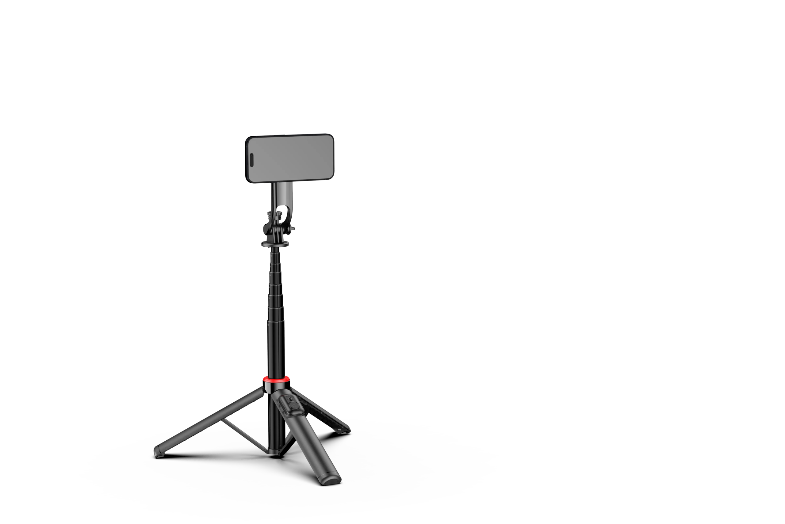 C20 Magnetic Selfie Stick Tripod for iPhone 12-16 Pro Max Travel Stand with Magsafe Phone Clamp for Android Smartphone