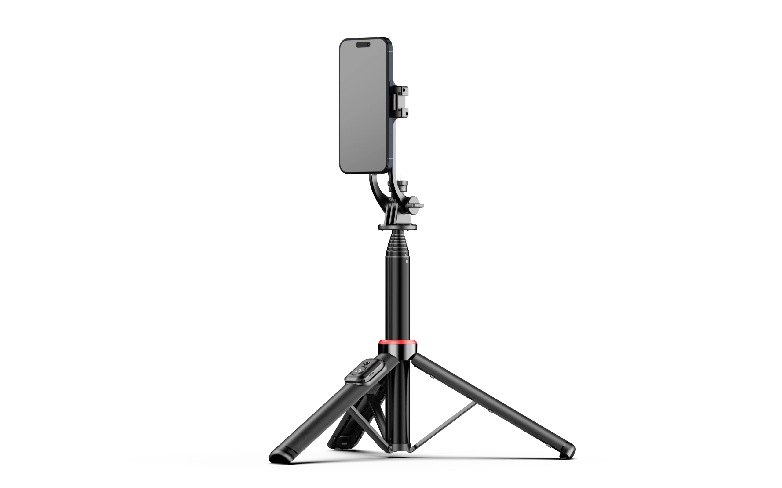 C20 Magnetic Selfie Stick Tripod for iPhone 12-16 Pro Max Travel Stand with Magsafe Phone Clamp for Android Smartphone