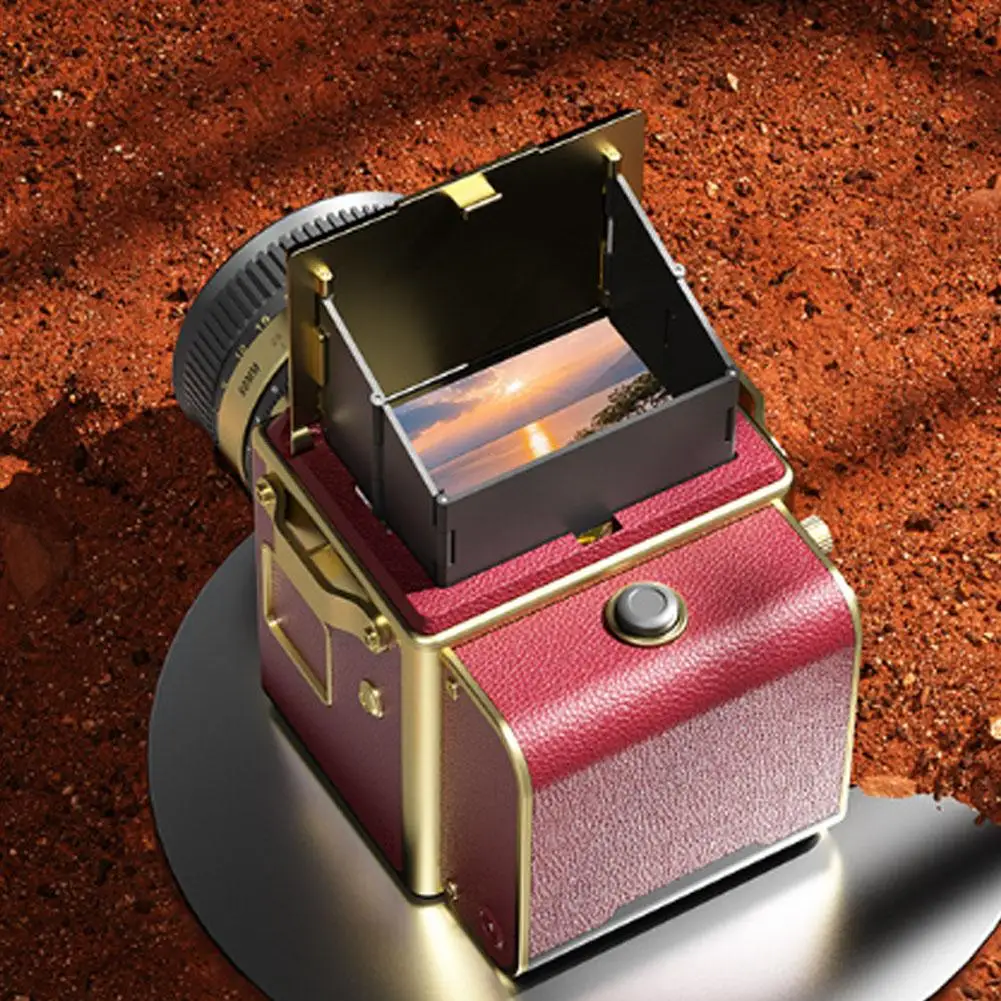 Retro CCD Digital Camera Portable Mini Camera Student Graduation Photo Zoom High-definition Digital Camera Travel Photography