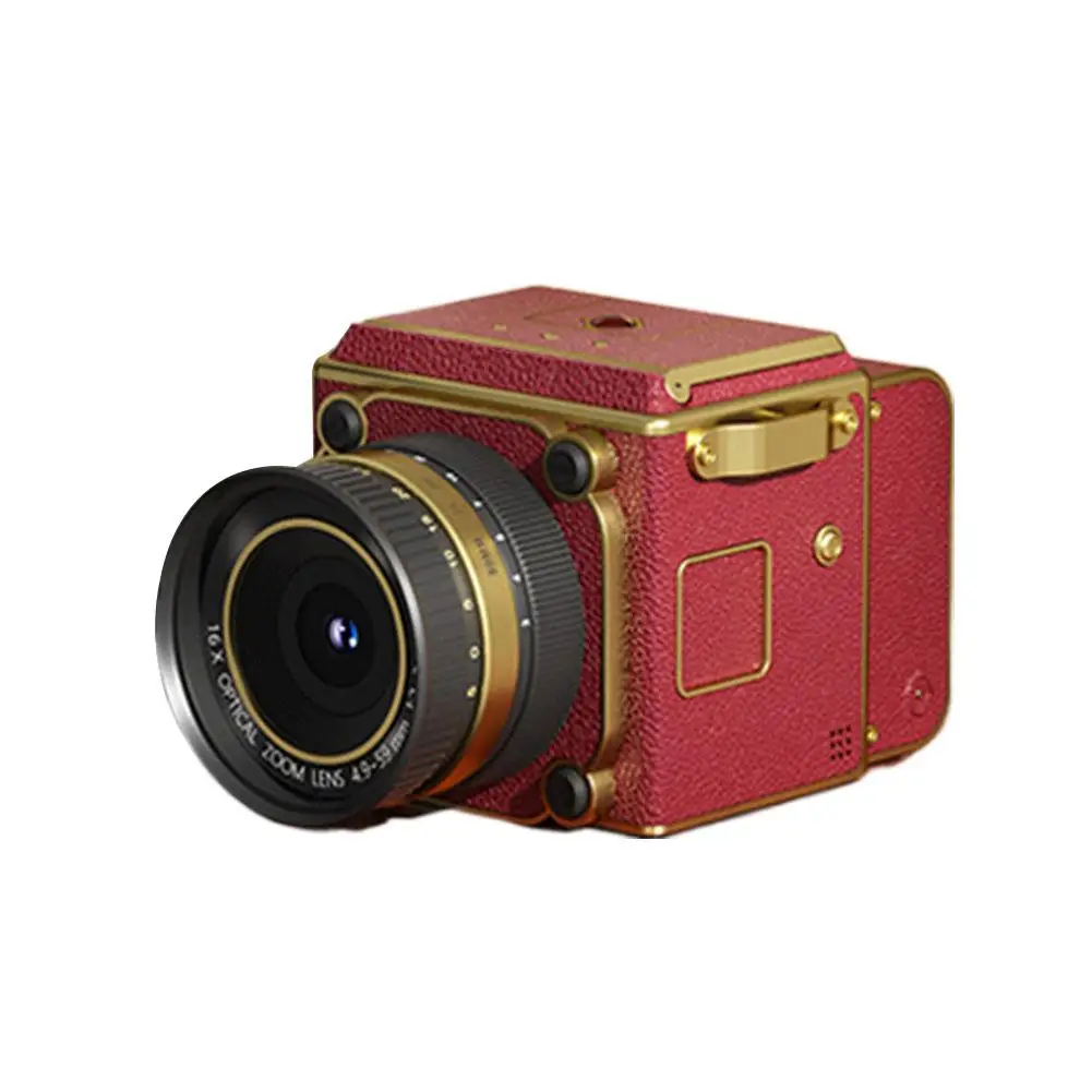 Retro CCD Digital Camera Portable Mini Camera Student Graduation Photo Zoom High-definition Digital Camera Travel Photography