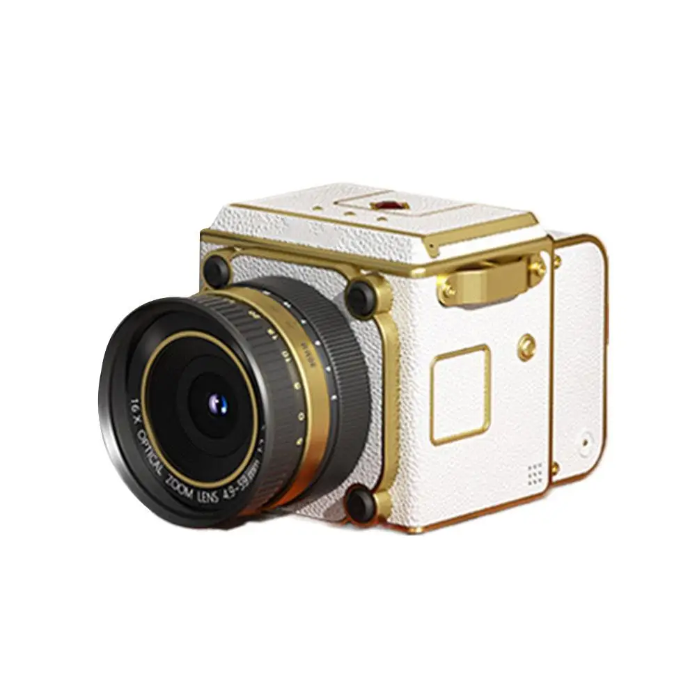 Retro CCD Digital Camera Portable Mini Camera Student Graduation Photo Zoom High-definition Digital Camera Travel Photography