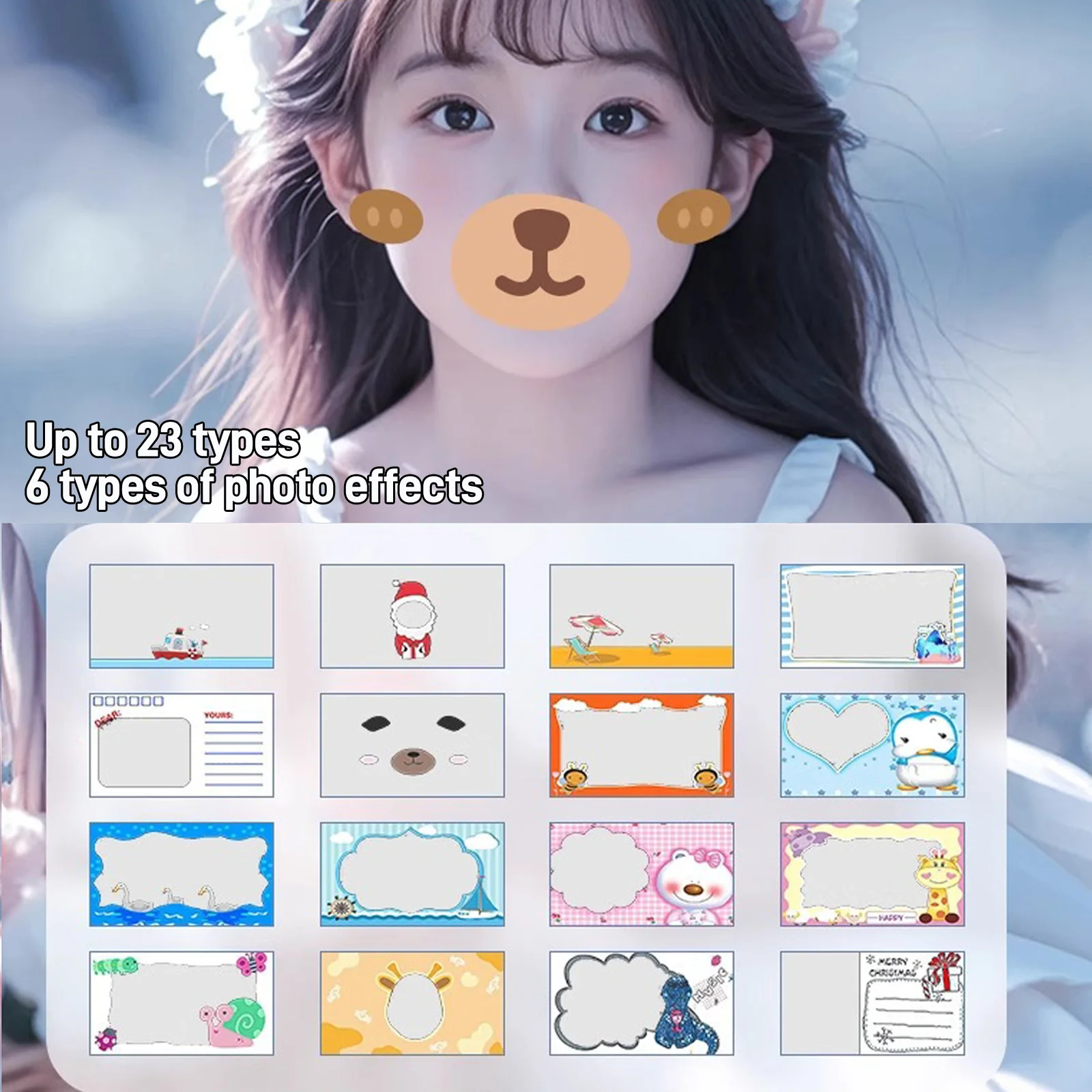 Color Printing Camera Kids Instant Camera 32GB 1080P Thermal Print Digital Camera Print Photo Video Games Music Children Gift Color Printing Camera Kids Instant Camera 32GB 1080P Thermal Print Digital Camera Print Photo Video Games Music Children Gift