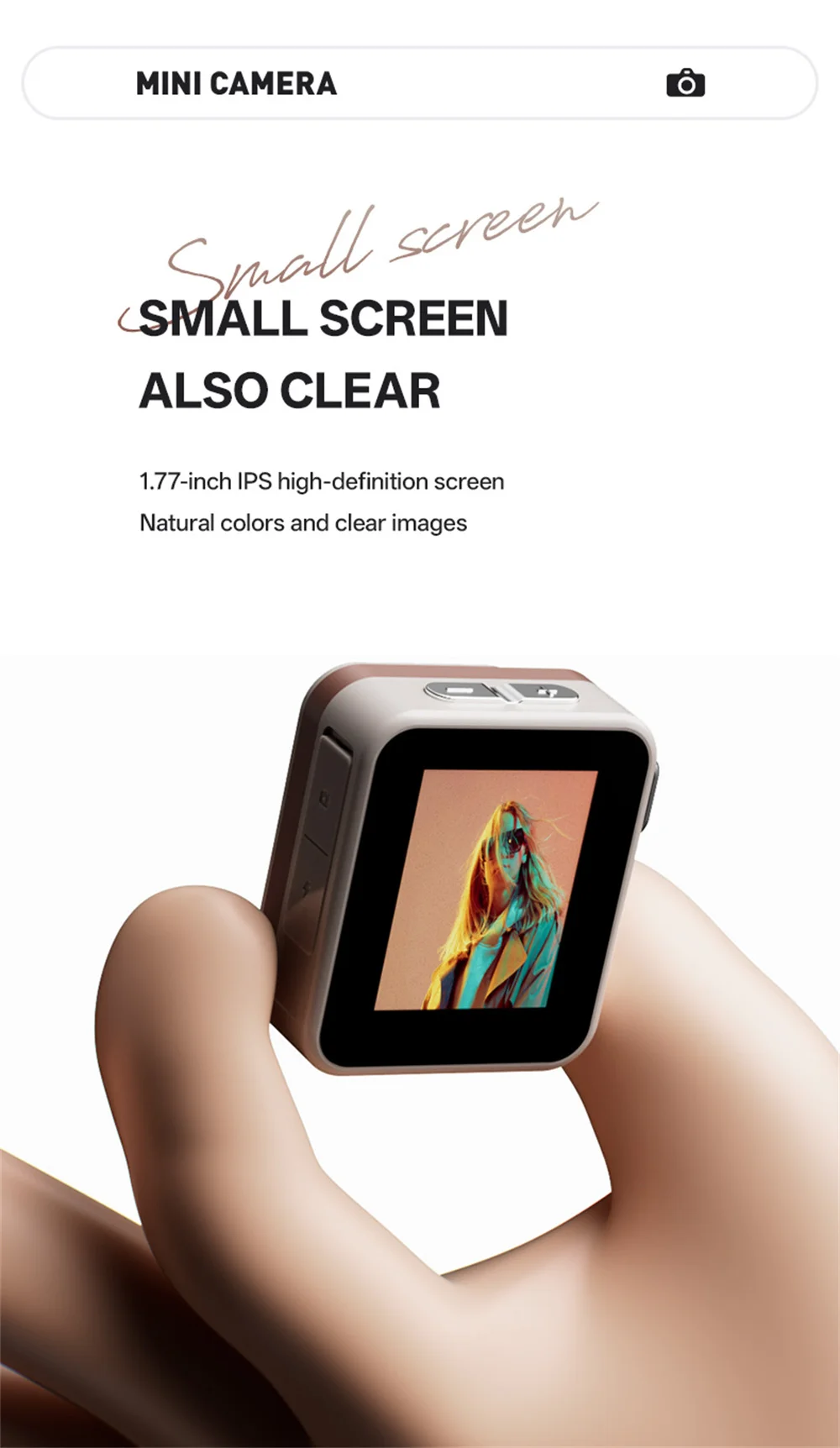 2025 New Thumb Pocket CCD Digital Camera HD Retro Mini Camera Portable Keychain Camera Outdoor Travel Photo Recorder Gift Y6000 2025 New Thumb Pocket CCD Digital Camera HD Retro Mini Camera Portable Keychain Camera Outdoor Travel Photo Recorder Gift Y6000