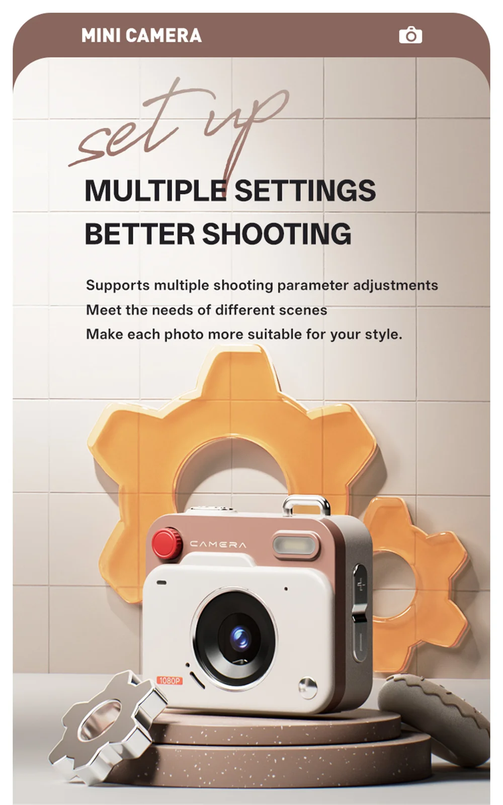 2025 New Thumb Pocket CCD Digital Camera HD Retro Mini Camera Portable Keychain Camera Outdoor Travel Photo Recorder Gift Y6000 2025 New Thumb Pocket CCD Digital Camera HD Retro Mini Camera Portable Keychain Camera Outdoor Travel Photo Recorder Gift Y6000