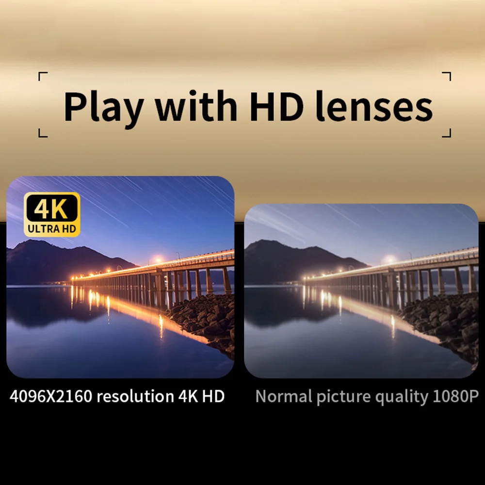 4K Digital Camera Beauty Filters 48MP HD Student CCD Camera CMOS Anti Shake 180° Flip Screen Selfie Camera for Kids Adults Gift