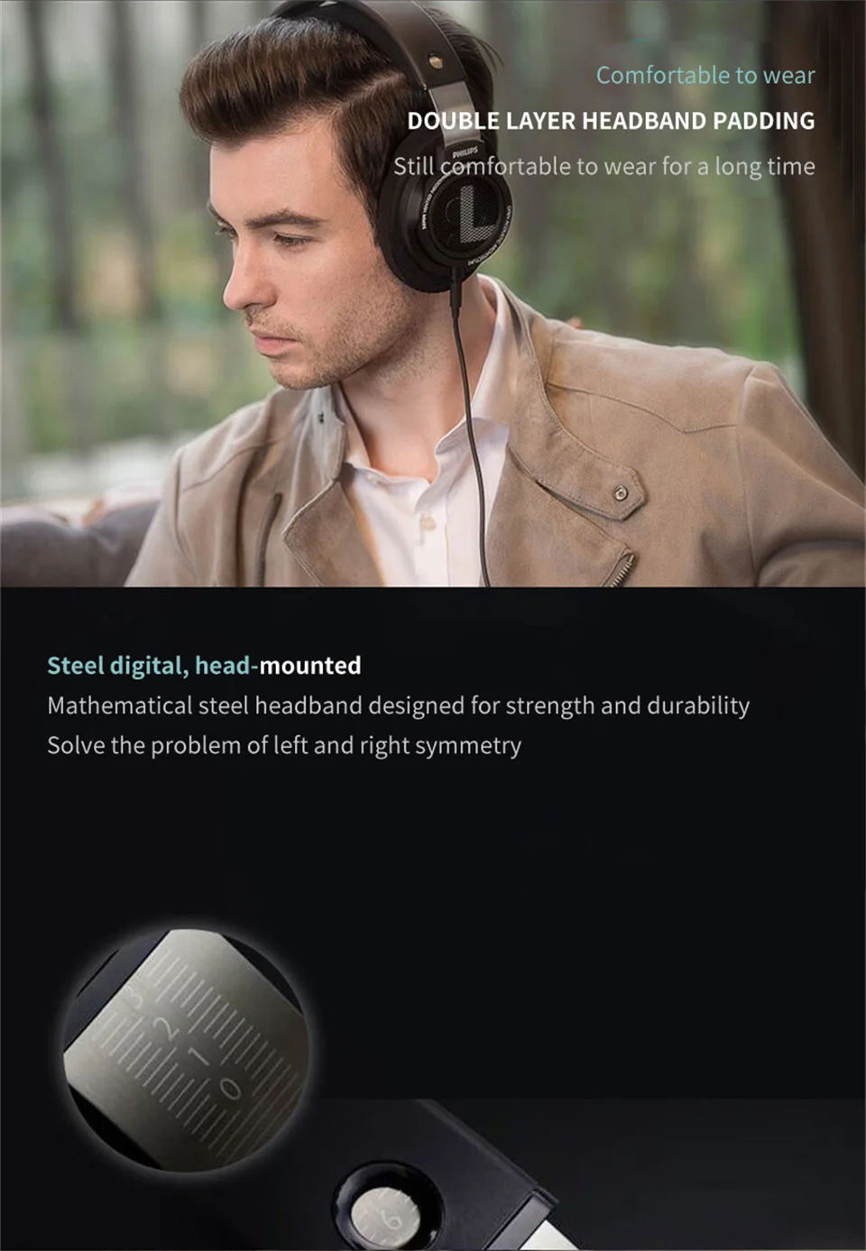 Philips SHP9500 Headphone HiFi Stereo Wired Earphone Computer Online Learning Earbuds Esports Game 3.5mm 6.3mm Universal Headset Philips SHP9500 Headphone HiFi Stereo Wired Earphone Computer Online Learning Earbuds Esports Game 3.5mm 6.3mm Universal Headset