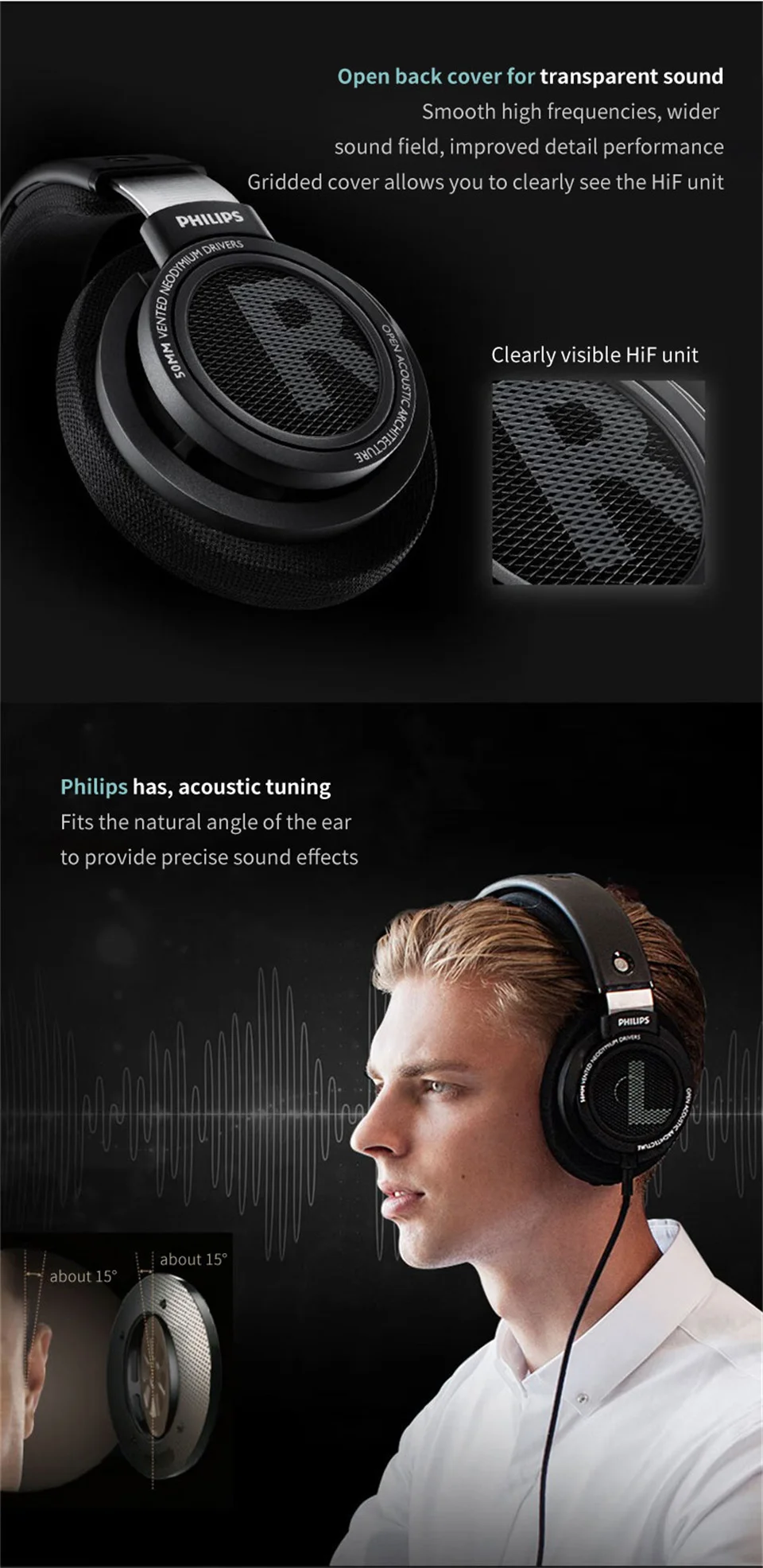 Philips SHP9500 Headphone HiFi Stereo Wired Earphone Computer Online Learning Earbuds Esports Game 3.5mm 6.3mm Universal Headset Philips SHP9500 Headphone HiFi Stereo Wired Earphone Computer Online Learning Earbuds Esports Game 3.5mm 6.3mm Universal Headset