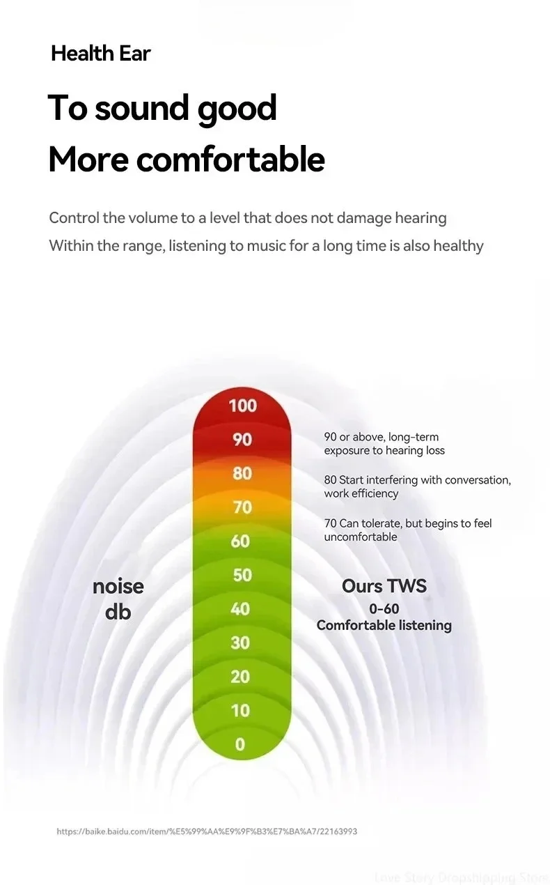 Ows Ear Clip Earphones Wireless Noise Cancellation Headphones Stereo Bluetooth for Android and iOS Touch Control with Mic