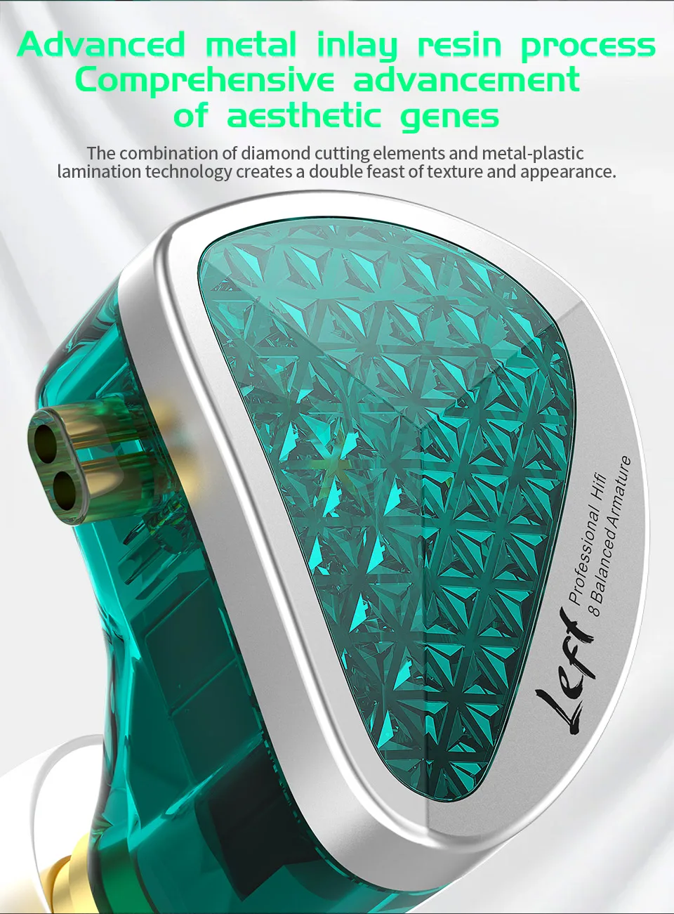 KZ AS16 Pro In Ear Wired Earphones 16BA Balanced Armature HIFI Bass Monitor Headphones Noise Cancelling Earbuds Sport Headset