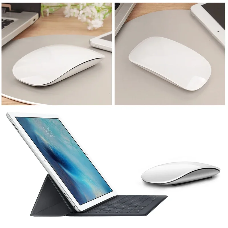 Lenovo Wireless Mouse Rechargeable Bluetooth 5.0 Silent Surface Touch Mice Ultra-thin Magic Mouse For Laptop Ipad Mac PC Macbook Lenovo Wireless Mouse Rechargeable Bluetooth 5.0 Silent Surface Touch Mice Ultra-thin Magic Mouse For Laptop Ipad Mac PC Macbook