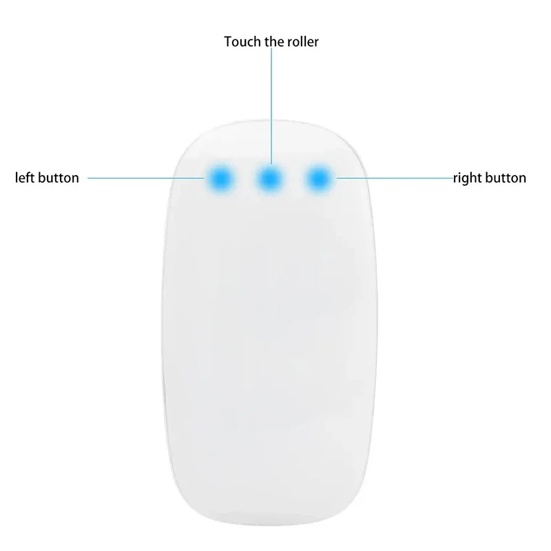 Lenovo Wireless Mouse Rechargeable Bluetooth 5.0 Silent Surface Touch Mice Ultra-thin Magic Mouse For Laptop Ipad Mac PC Macbook Lenovo Wireless Mouse Rechargeable Bluetooth 5.0 Silent Surface Touch Mice Ultra-thin Magic Mouse For Laptop Ipad Mac PC Macbook
