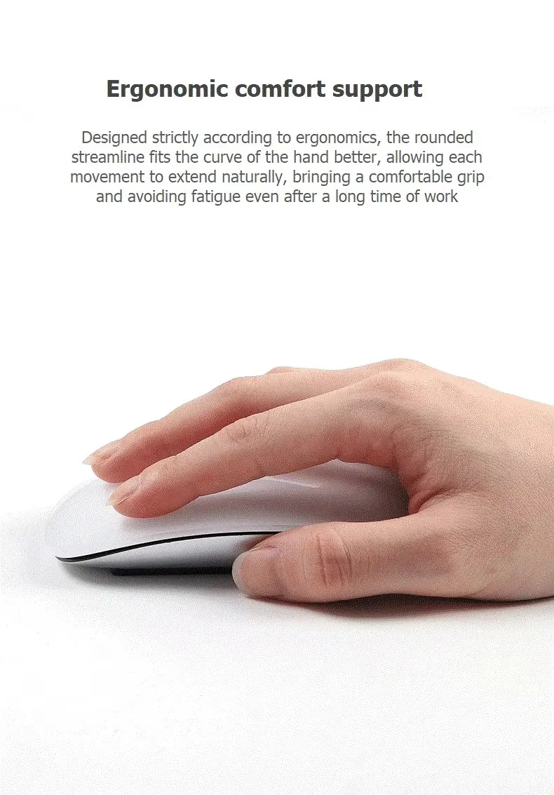 M511 Original Wireless Mouse Bluetooth 5.0 Ultra-thin Touch Mouse For Apple Macbook Pro Air Microsoft Laptop Mac Tablet PC iPad