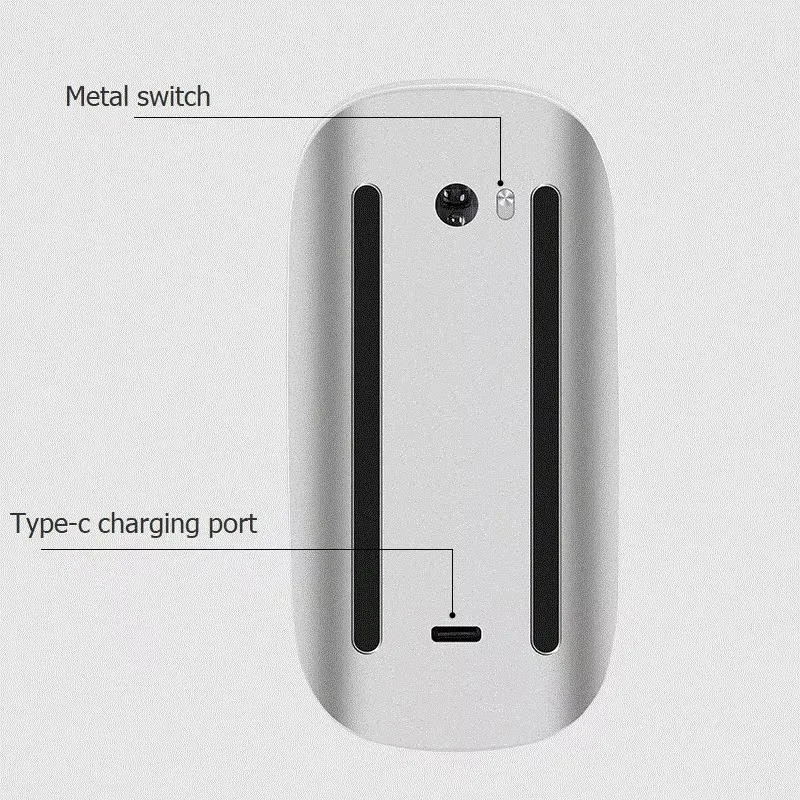 M511 Original Wireless Mouse Bluetooth 5.0 Ultra-thin Touch Mouse For Apple Macbook Pro Air Microsoft Laptop Mac Tablet PC iPad