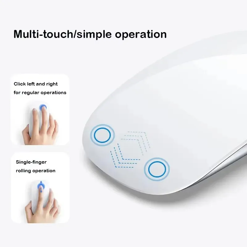 M511 Original Wireless Mouse Bluetooth 5.0 Ultra-thin Touch Mouse For Apple Macbook Pro Air Microsoft Laptop Mac Tablet PC iPad