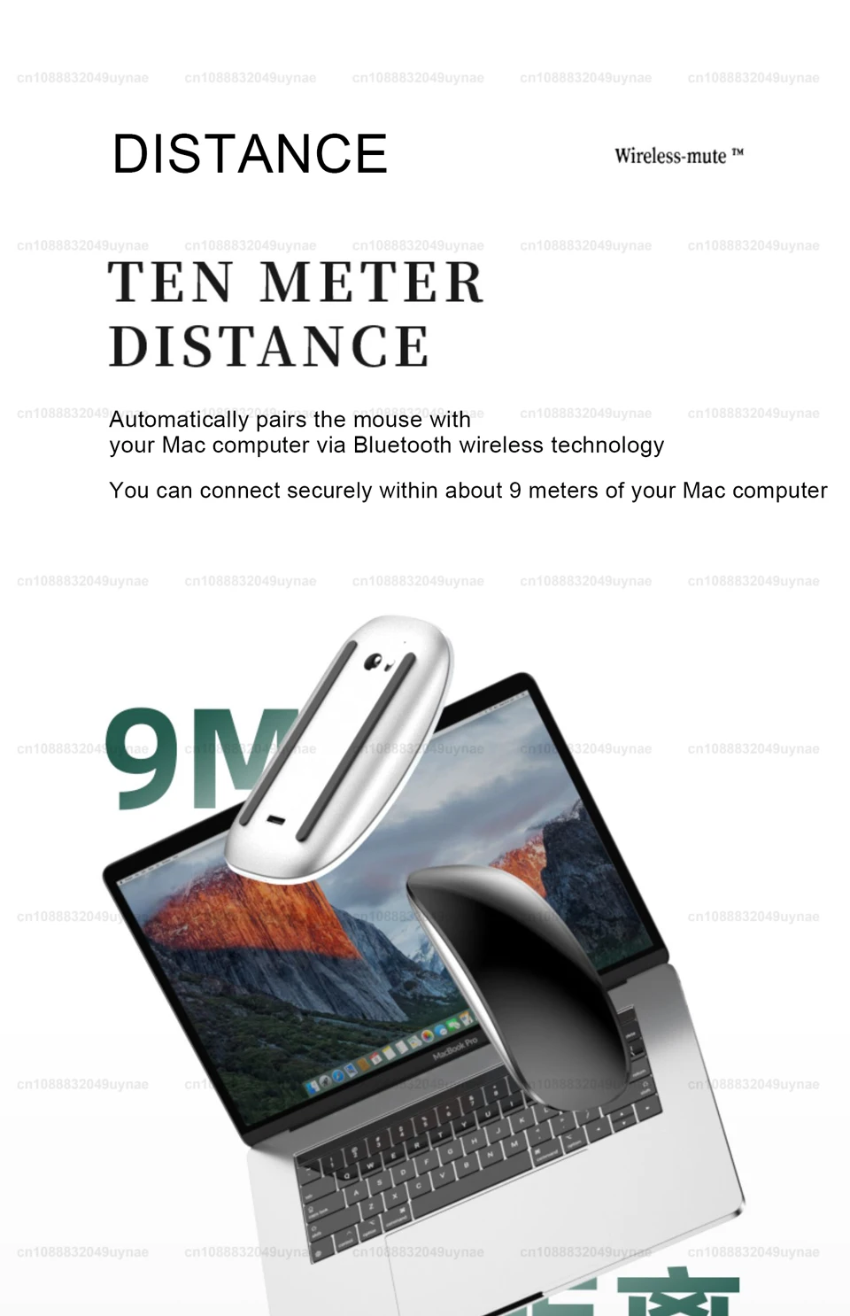 2026 NEW For APPLE Original Wireless Mouse Bluetooth 5.0 Full Gesture Touch Magic Mouse For Macbook Microsoft Laptop PC Tablet