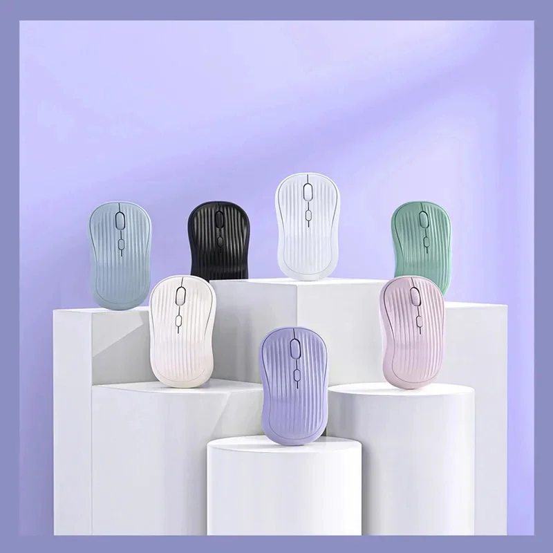 Dual Mode Wireless Mouse Type-C Rechargeable 2.4G Bluetooth Ergonomic Fashion Silent Mouse Desktop Laptop Tablet for iPhone iPad Dual Mode Wireless Mouse Type-C Rechargeable 2.4G Bluetooth Ergonomic Fashion Silent Mouse Desktop Laptop Tablet for iPhone iPad