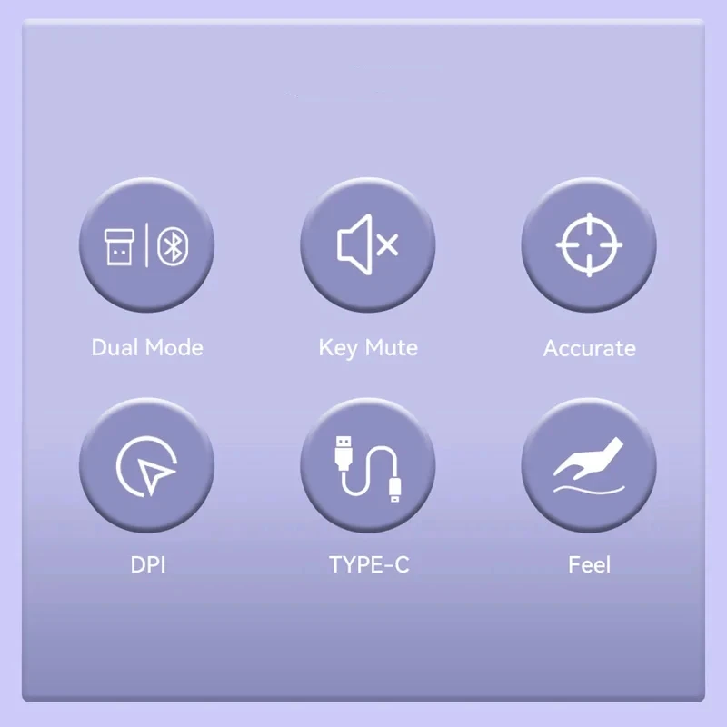 Dual Mode Wireless Mouse Type-C Rechargeable 2.4G Bluetooth Ergonomic Fashion Silent Mouse Desktop Laptop Tablet for iPhone iPad Dual Mode Wireless Mouse Type-C Rechargeable 2.4G Bluetooth Ergonomic Fashion Silent Mouse Desktop Laptop Tablet for iPhone iPad