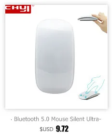 CHYI Magic Mouse Wireless Bluetooth Mouse Arc Touch Mause For Apple Mac Book MacBook Air Pro Ergonomic Design Mute Mice