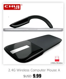 CHYI Magic Mouse Wireless Bluetooth Mouse Arc Touch Mause For Apple Mac Book MacBook Air Pro Ergonomic Design Mute Mice