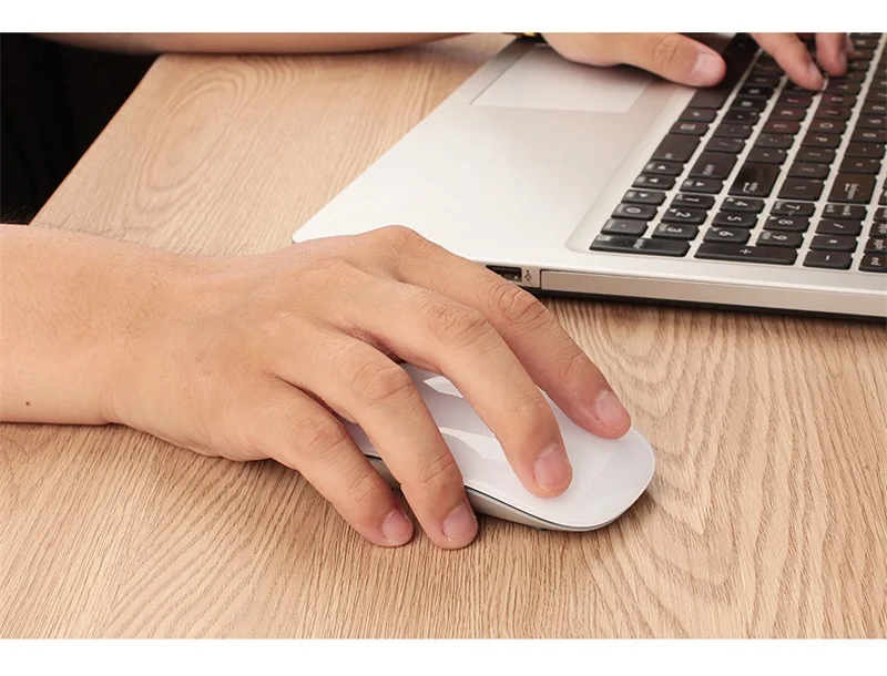 CHYI Magic Mouse Wireless Bluetooth Mouse Arc Touch Mause For Apple Mac Book MacBook Air Pro Ergonomic Design Mute Mice