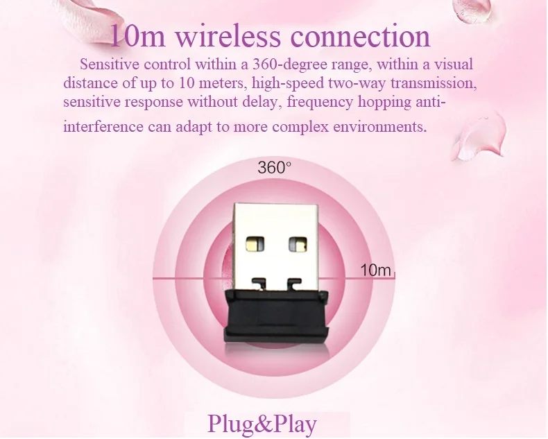 Wireless Mouse for Apple Lenovo Office Creative Cartoon Silent Water Transfer Iris Beautiful Appearance Cute Girl Wireless Mouse