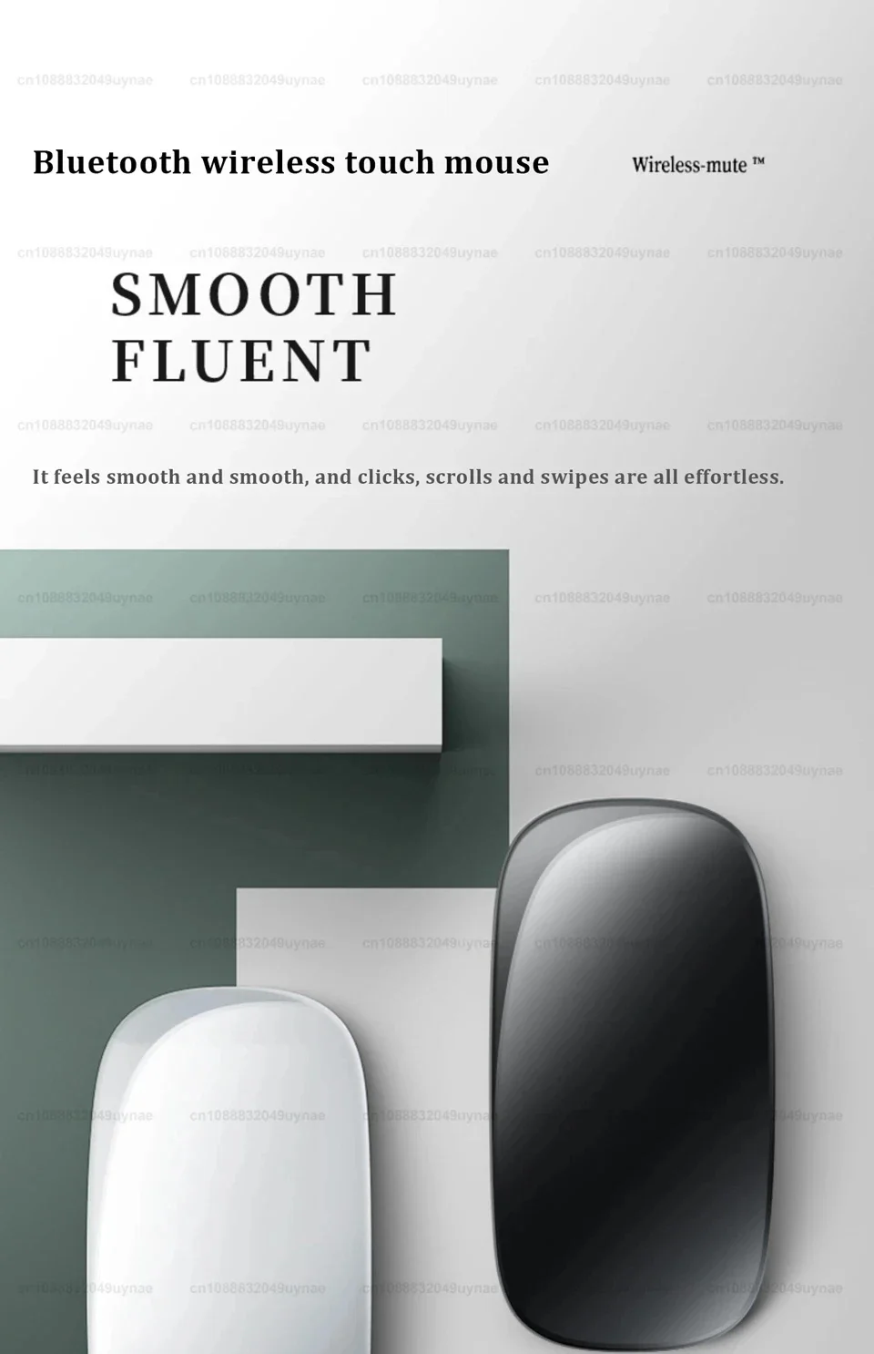 Original Official For APPLE Magic Wireless Mouse Bluetooth 5.0 For Macbook Pro Air Mini Laptop Tablet PC iPad Multi-Touch Mouse